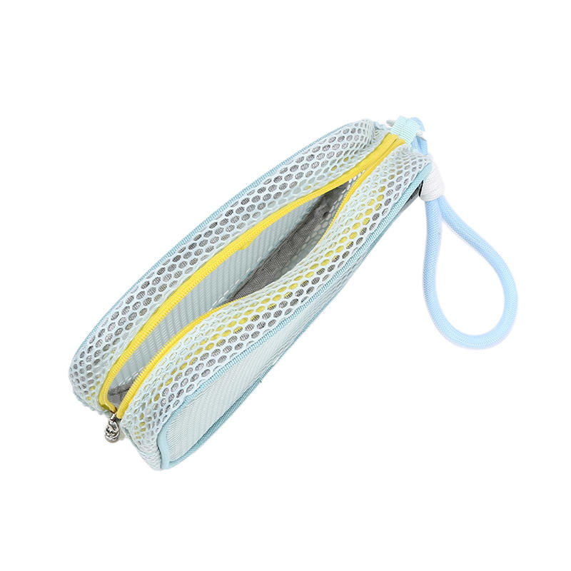 Dopamine Mesh Makeup Bag Women'S Large Capacity Portable Toiletry Bag Cosmetics Storage Bag Multifunctional Tote Bag