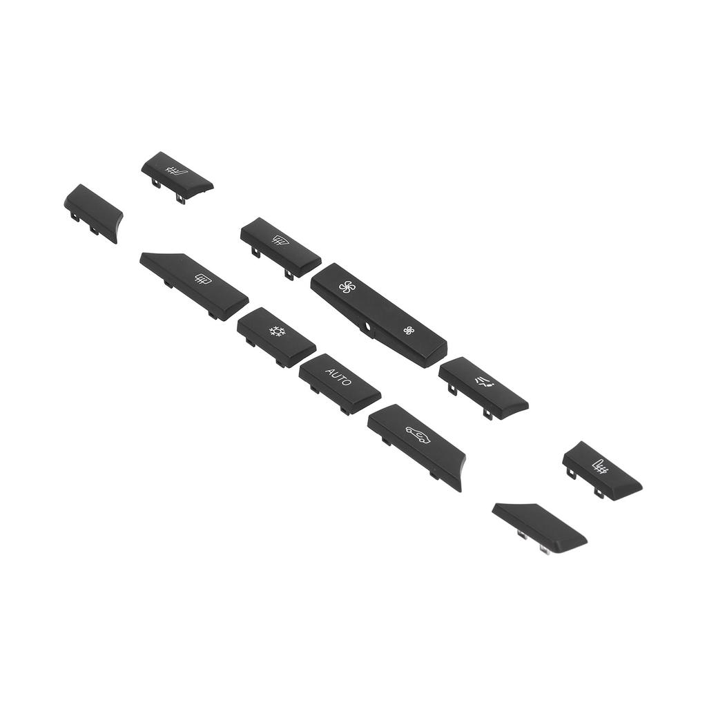 11 Stück A C Heizungs-Knopfkappenabdeckungen 61319313922 Ersatz für 5 6 7 Serie F07 F06 F01