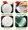 100/500 Pezzi Tazza A Prova di Perdite Carta Usa e Getta Caffè Tè al Latte Bevande Calde e Fredde Sicurezza Alimentare Base di Carta Forma a Fiore Carta Sigillante