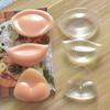 Waterproof Silicone Triangle Bikini Corset Inserts - Self-Adhesive Breast Pads