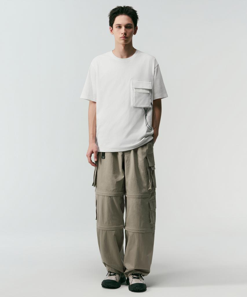 MUSINSA STANDARD [City Leisure] 3-Way Belted Multi Cargo Pants (4 Colors) (Type C)