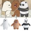 Wir Bären Plüsch-Schlüsselanhänger Grizzly, Eisbär und Panda Optionen!