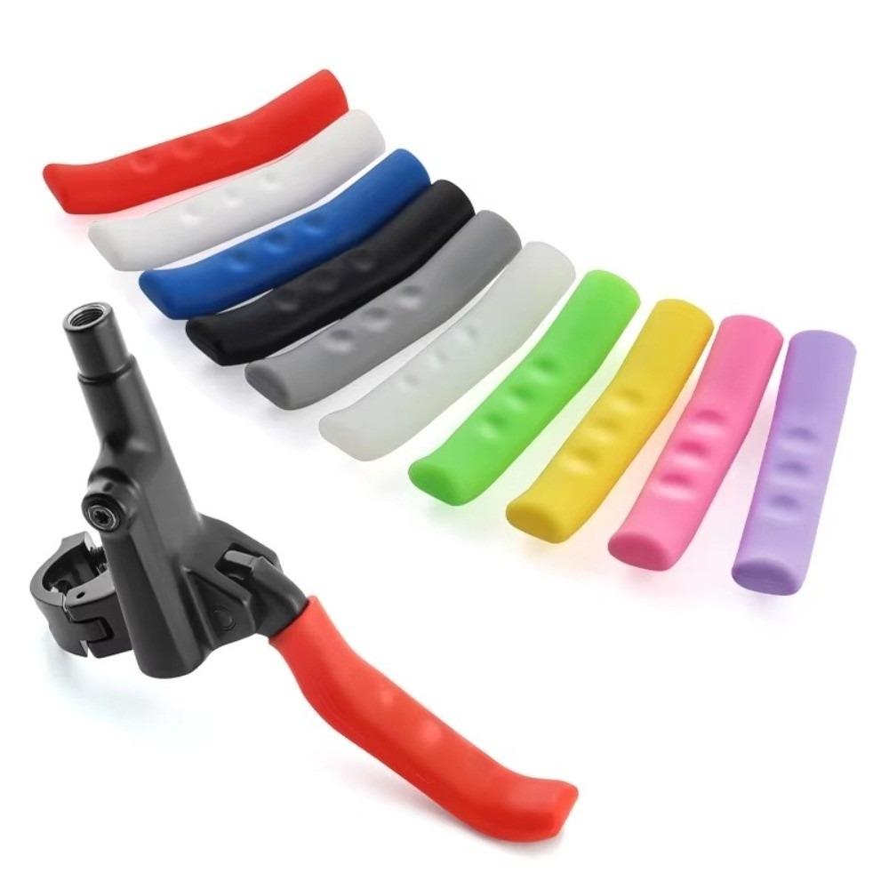 1 Paar Silikon-Bremshebelabdeckung Anti-Rutsch Fahrradlenker-Schutz Roller Fahrrad