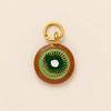 Yori 2Pcs New Stainless Steel Fruit Pendant DIY Accessories 18K Gold PVD Plated Bracelet Necklace Pendant DIY Accessories