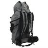 Sac À Dos - NC - 80L - Tissu Oxford - Gris - Randonnée