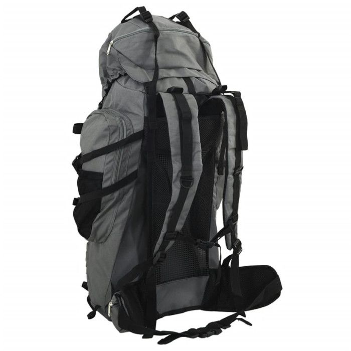 Sac À Dos - NC - 80L - Tissu Oxford - Gris - Randonnée