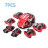 Seven Piece Children's Protective Gear Safety Helmet Balance Bike Roller Skating Twisting Bike Skateboard Protective Gear Set