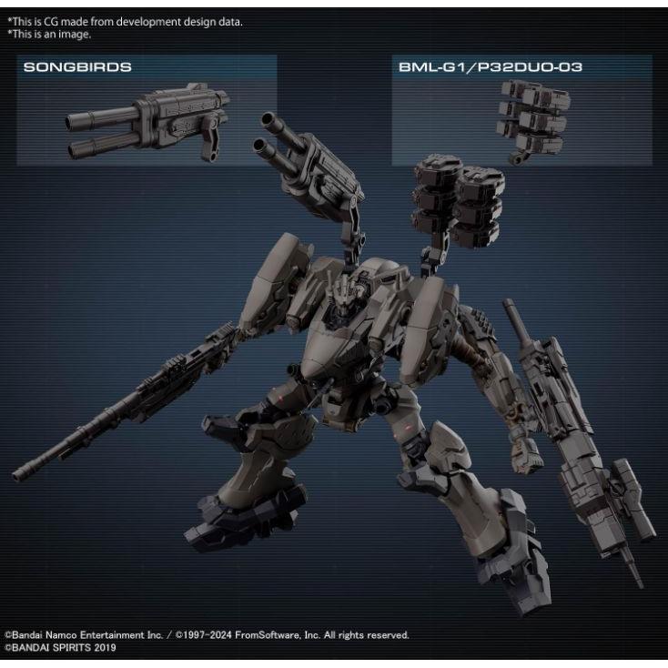 Used 30MM ARMORED CORE VI Nightfall ORBITER RaD CC-2000 Plastic Model New