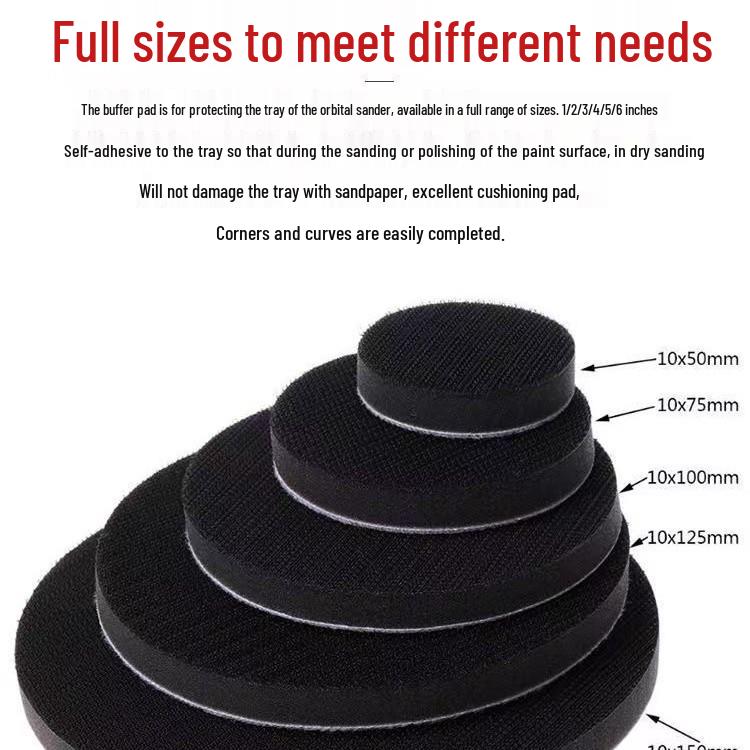 Pneumatic Dry Grinder Sponge Sandpaper Pad for Car Dent Repair.