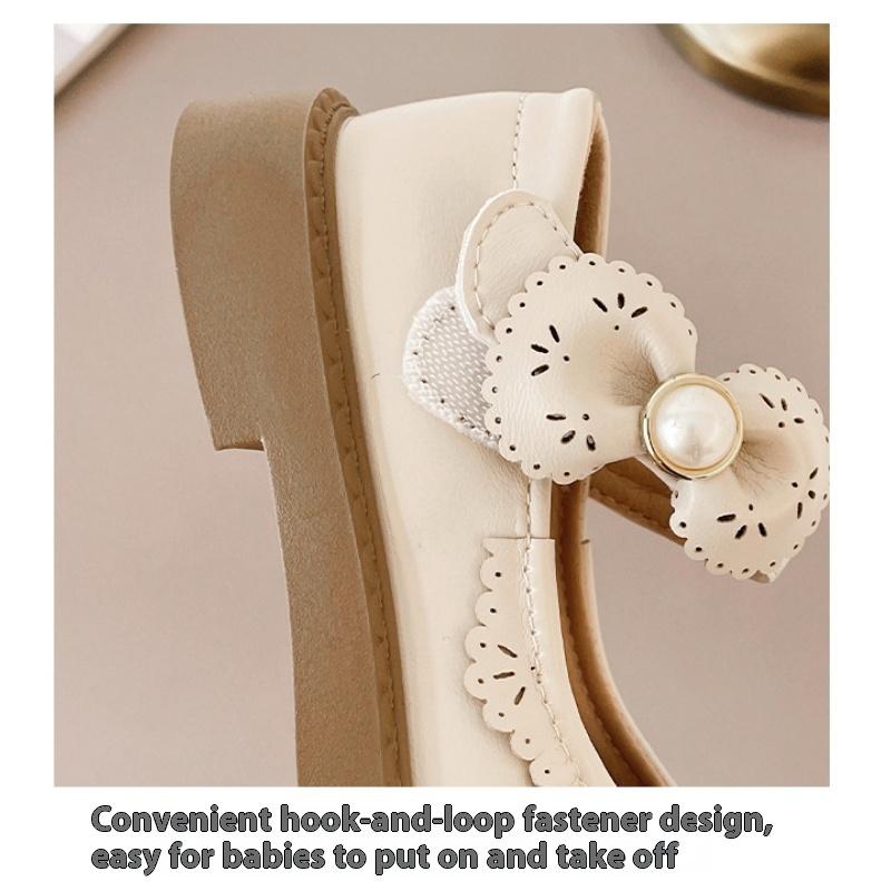 New Spring and Autumn Simple and Fashionable Girls Soft-soled Performance Leather Shoes