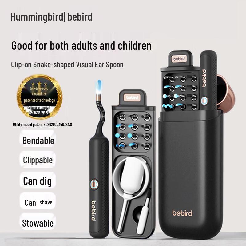 Bebird 3 Plus Visual Ear Pick with Detachable Tweezers