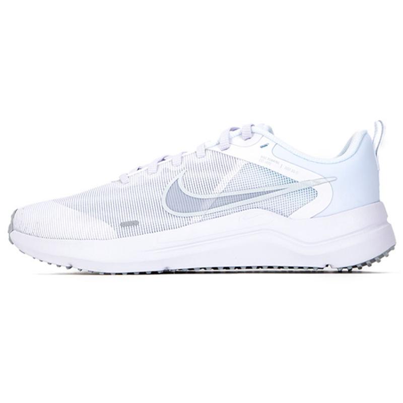 Nike Downshifter 12 Abrasion Resistant Low top Casual Running Shoes Men's White  DD9293-100