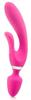 Vibro Wand Three Double 12.5 X 4cm Pink - Zenn - Wands Classiques