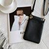 Mini Crossbody Bag PU Litchi Pattern Personalized Fashion Phone Bag Sweet Women's Convenient Shoulder Bag Purses and Handbags