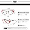 New Fashion Cat Eye Glasses Reading Glasses Women Men Hyperopia Computer Eyeglasses Blue Light Glasses Diopter +1.0~+4.0