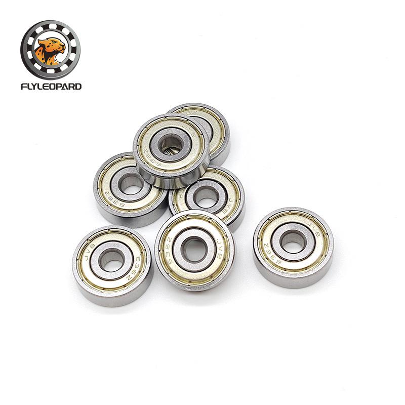 In-stock 6900 2RS Thin-walled Deep Groove Ball Bearing, 10x22x6, High-speed Motor Bearing with Blue Rubber Seal.