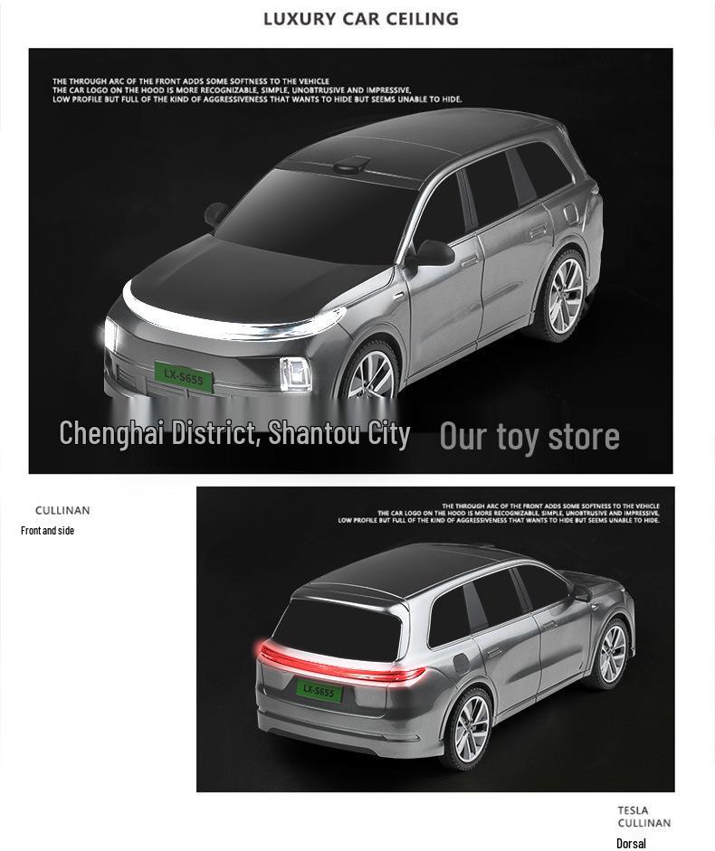 Ideal L9 Remote Control Car: Children's 2.4G Large Electric Toy with Sound and Light Effects