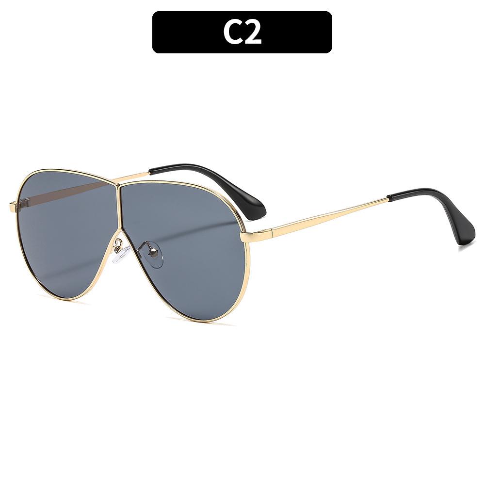 Women's sunglasses, men's and women's large-frame driving sunglasses