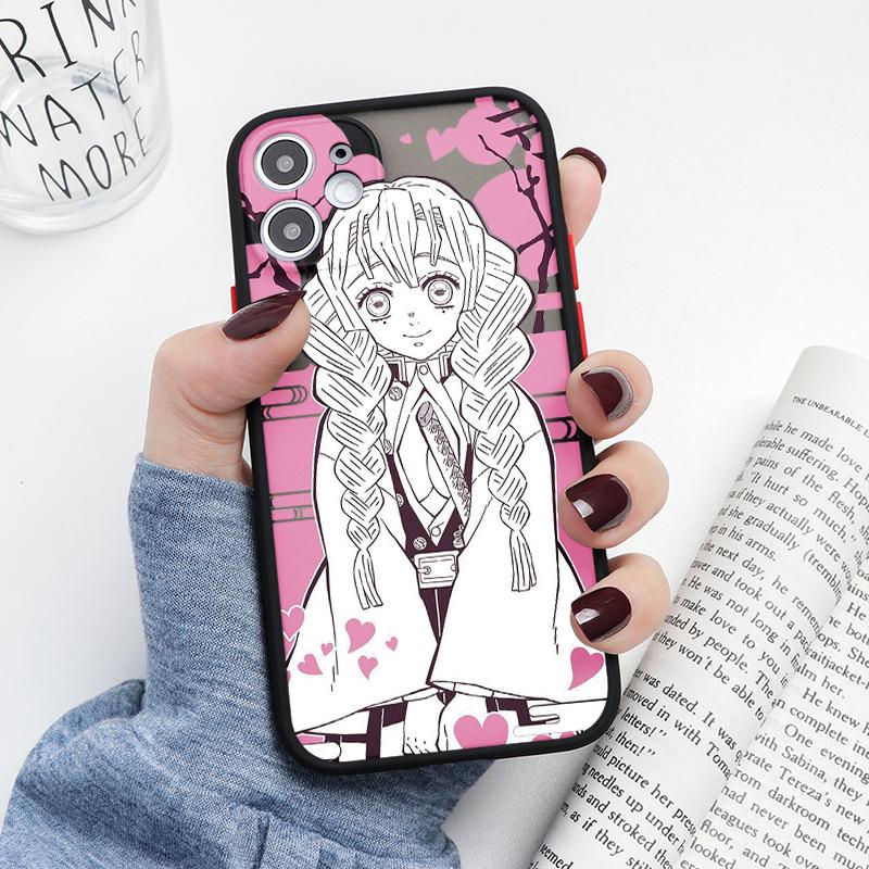 

Чехол Kimetsu No Yaiba Anime для iPhone 14 13 12 Mini 11 Pro X XR XS Max 7 8 6 6S Plus SE 2020 2022, мягкий прозрачный чехол на заднюю панель xr