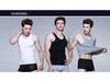 Men's Lightweight Breathable Cotton Y-Back Tank Top for Fitness and Sports