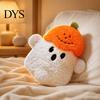 Plüsch Kürbis Geist Puppe Halloween Kissen, Niedliches Weiches Kuscheltier Sofa Kissen Heimdekoration für Wohnzimmer, Gruselig Zum Umarmen Überwurf Festliche Party Tisch