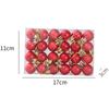 24pcs/box Mini Electroplated Christmas Balls Ornaments Xmas Tree Pendant Decoration Hanging Ball Party Home Decor Festival Gifts