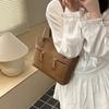 PU Leather Shoulder Tote Bag Vintage Handbag Retro Underarm Bag  Work