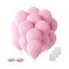Birthday Balloons Pastel Pink Balloons Set of 110 10 Inch (25.4cm) Decorative Latex Balloons for Party Wedding Baby Shower Birthday Party