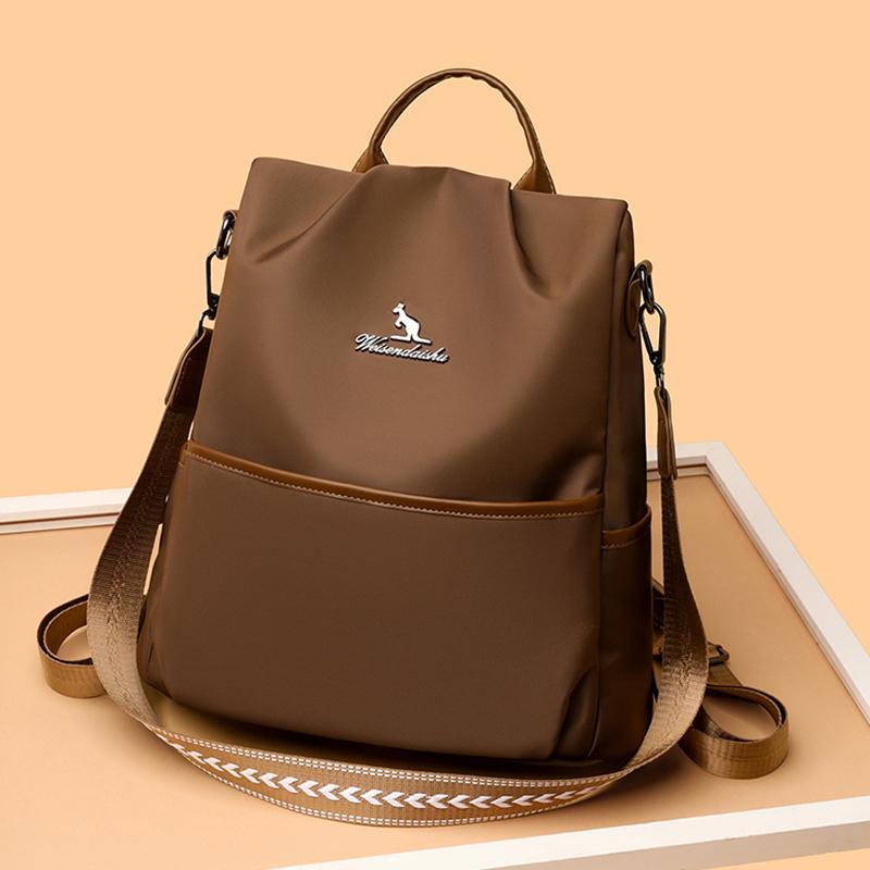 Anti-Theft Backpack Women's Commuter Bag Multi-Functional Shoulder Bag Lightweight Travel School Bag