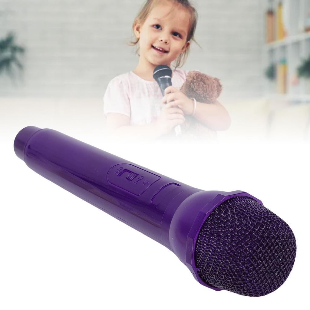 Microphone Cosplay Prop Lightweight Portable 1:1 Scale Speech Practice Fake Mic for Photo Taking