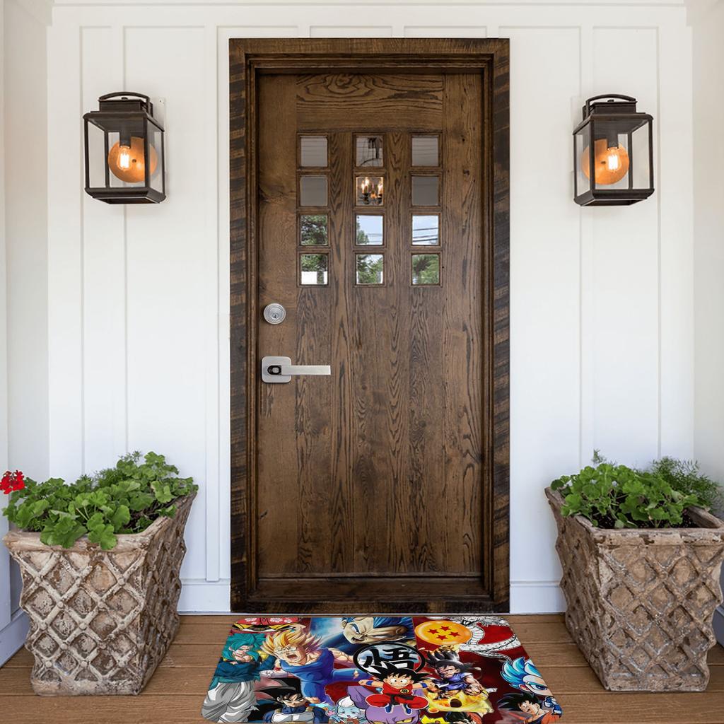 DragonBall Anime Dragon Ball Front Floor Door Entrance Mat Indoor  Bathroom Kitchen Doormat Garden Carpet Rug