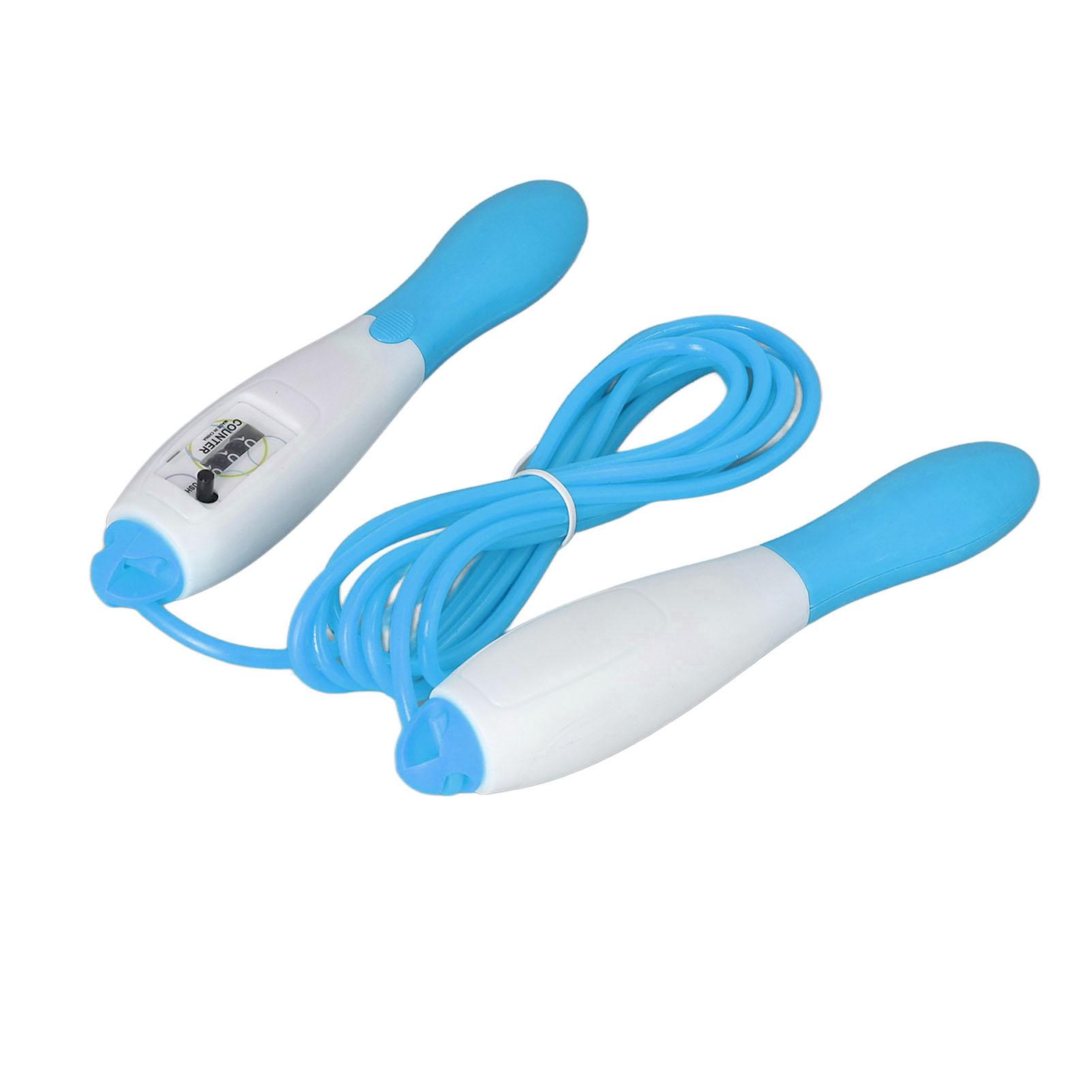 Skipping Rope PVC Cord Plastic Fitness Counting Rope for Adult Workout Student Sports Test