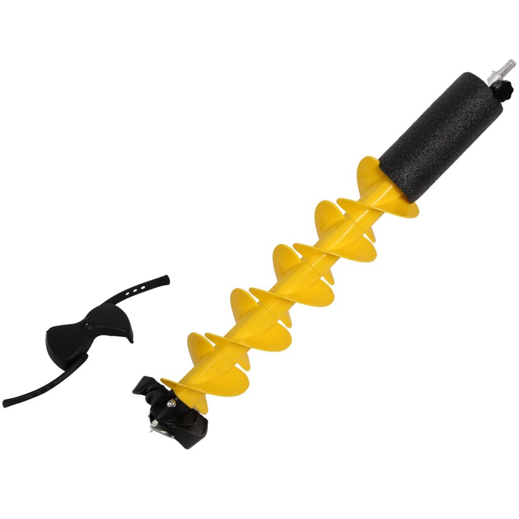 Elektrischer Winter-Eisbohrer - 5 & 6 Zoll, Nylon, Schnelles Eisbrechen, Positionierungswerkzeug