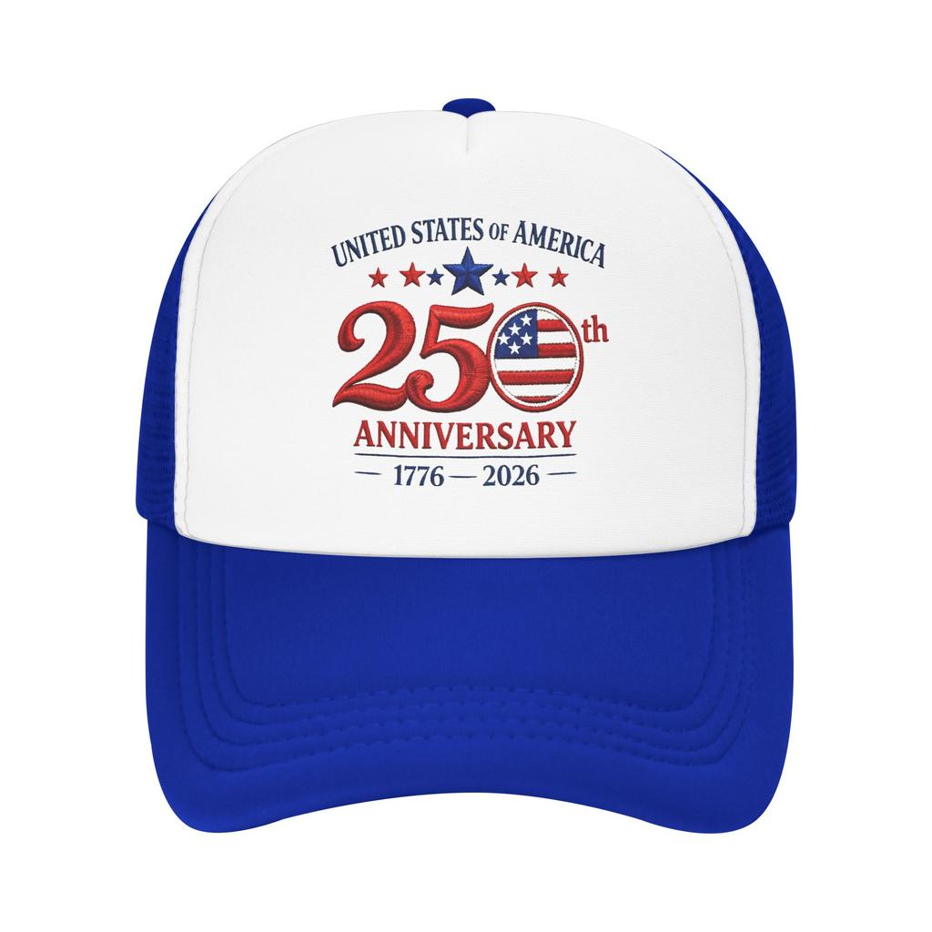 Years America Mesh Baseball Cap Adult Sport Sun Hats Dad Hat Adjustable Summer Trucker Hats