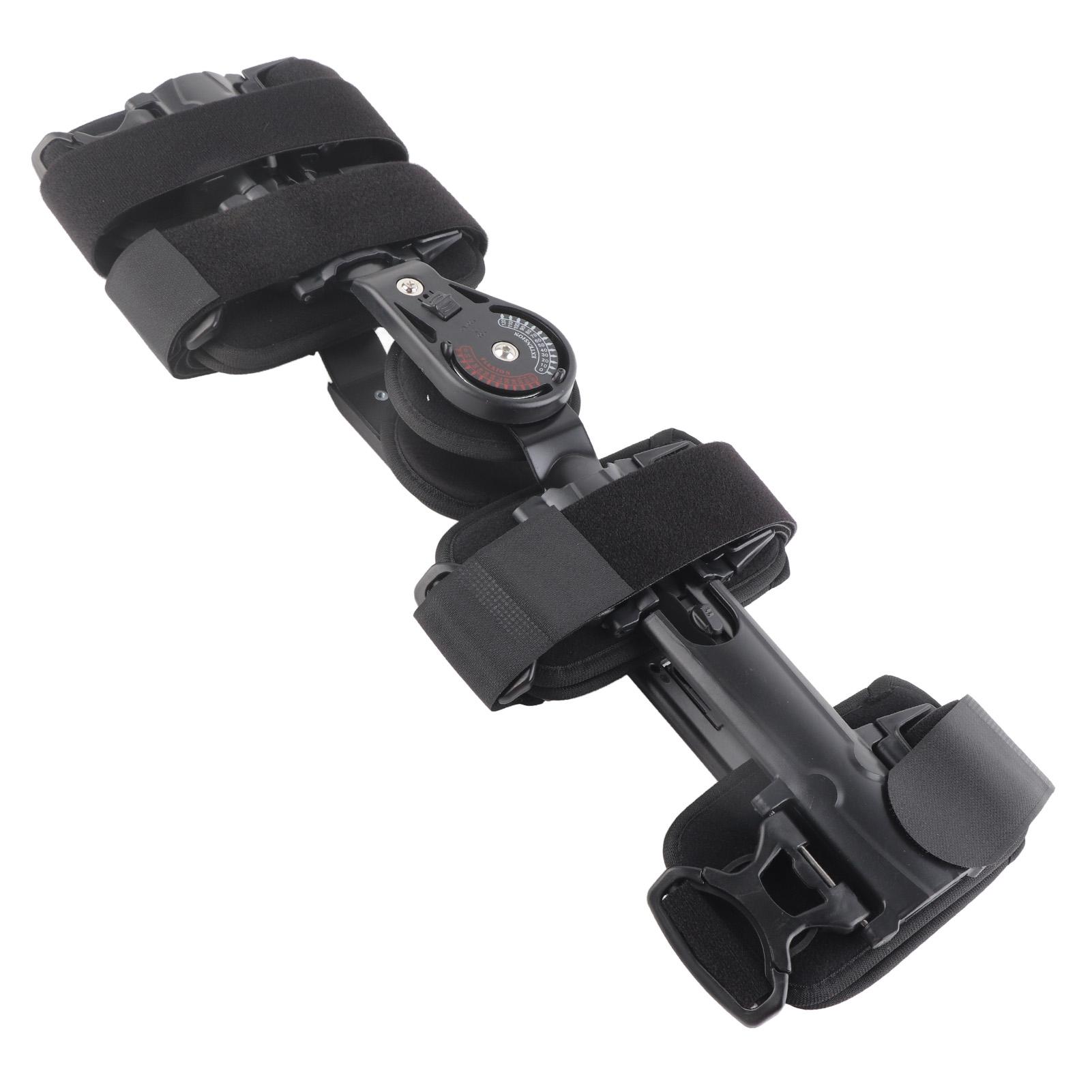 

Бандаж для колена с регулируемым углом наклона и шарнирами для стабилизации колена