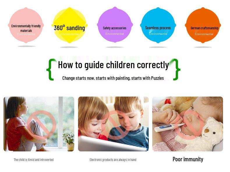 Wooden Educational Toys for Children: Multifunctional Checkers and Ludo Game Board