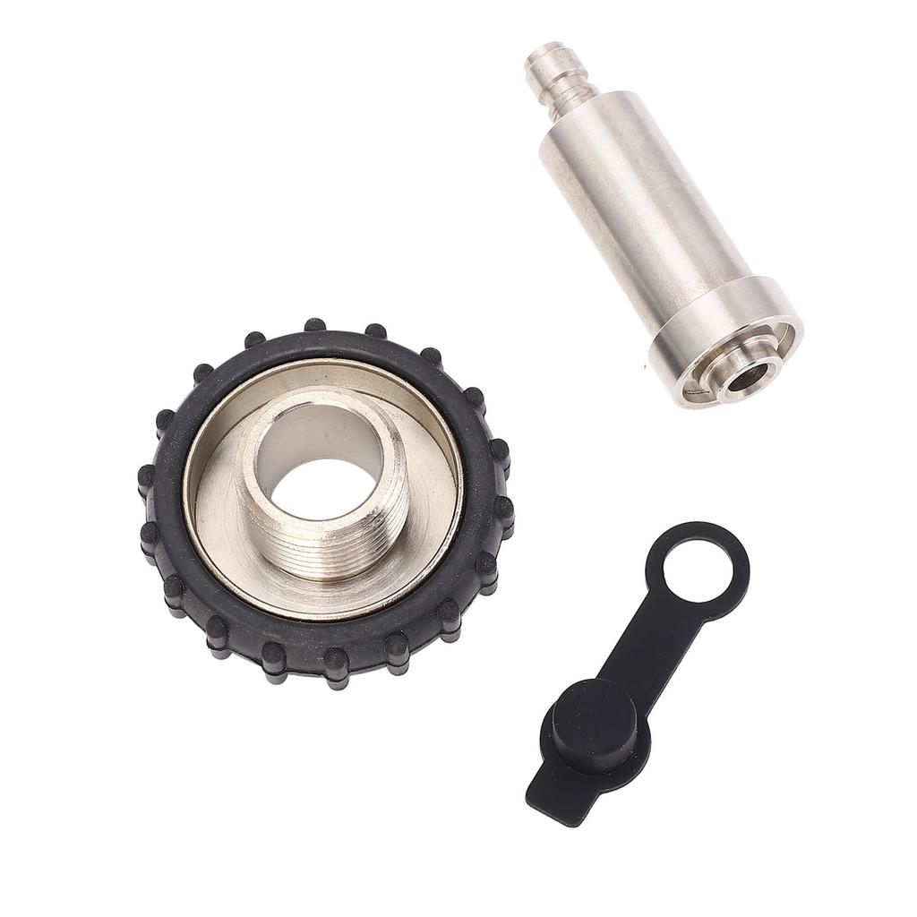 Conector tată DIN la 8mm pentru reîncărcare butelie de gaz, Adaptor rezervor scuba pentru regulator de scufundări, Mare la