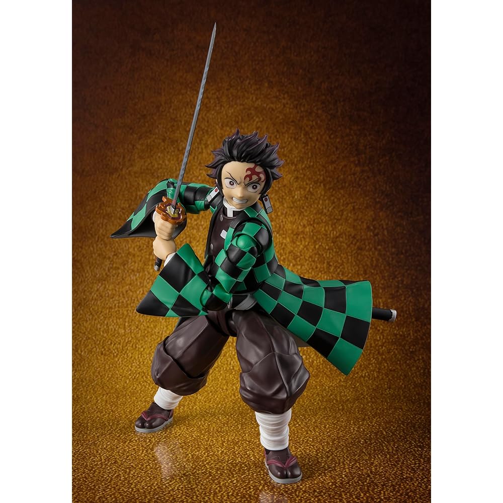 TAMASHII NATIONS S.H. Figuarts Demon Slayer Tanjiro Kamado Infinity Castle Version 140mm PVC ABS Action Figure
