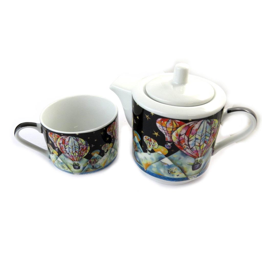 Les Trésors De Lily [N5818] - Keramický solitér 'Allen Designs' (horkovzdušný balón)