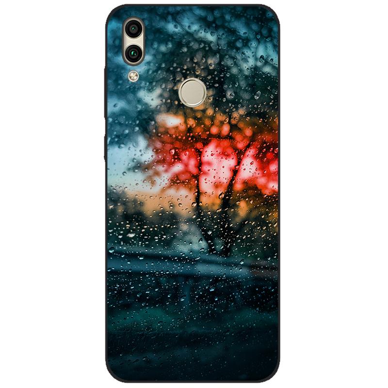 For Huawei Honor 8C 8 C Shockproof Protective Phone Case on Honor 8C Fashion Silicone Cover Honor8C Case 6.26" Honor 8C Case