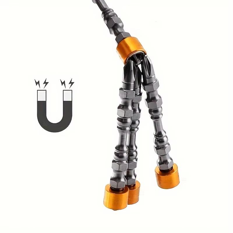 10pcs 65mm/110mm Screwdriver Bit Set Double Head Magnetic Bits 1/4'' Hex Shank D1 Steel For Electric Screw Driver Cross Head