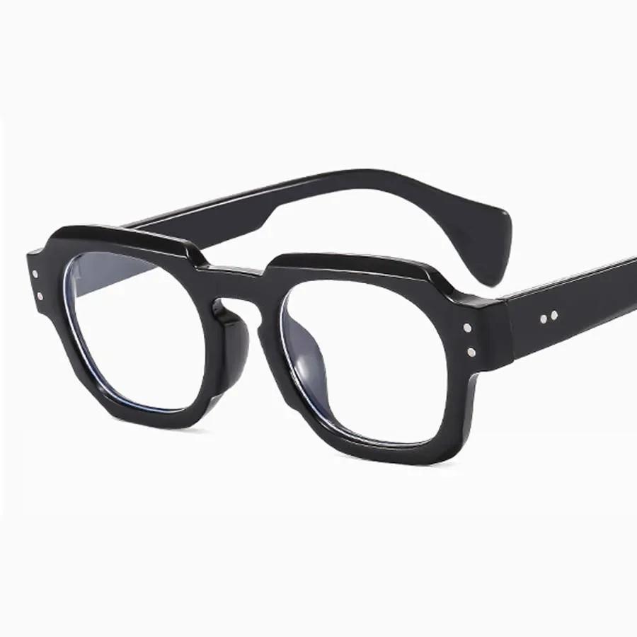 Brand Fashion Retro Square Eyeglasses Frame Male Clear Lens Vintage Glasses Women Men Unisex Outdoor Transparent Lens