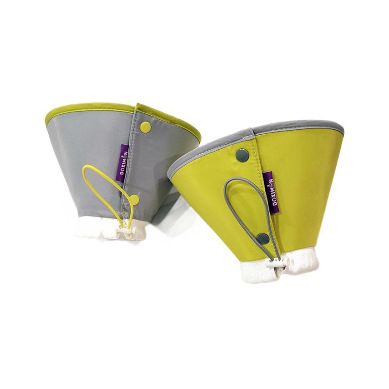 Soft Foldable Pet Recovery Collar Adjustable Anti-Lick Elizabethan Cone for Cats Dogs