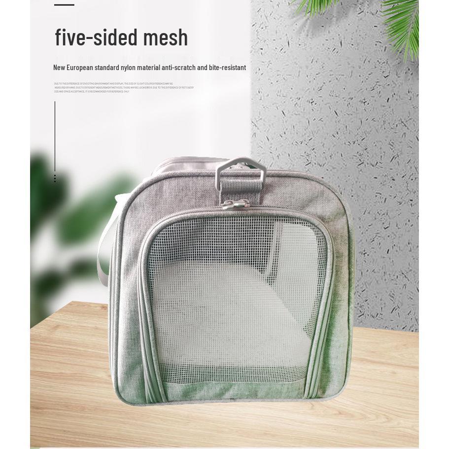 Foldable Breathable Portable Pet Backpack for Cats and Dogs