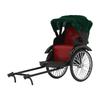 Simulation Rickshaw Model Toy Alloy Delicate Details Exquisite Workmanship Jinrikisha Decoration for Home Decoration