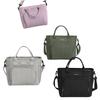 New Polyester Lunch Bag Leakproof Waterproof Insulated Cooler Bag Large Capacity Food Storage Bag for School Work