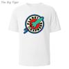 Camiseta Masculina Planet Express Estampada Respirável Gola Redonda Algodão Puro Simples Moderna Casual Leve Macia Camiseta Masculina