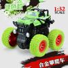 Rotating Stunt Climbing Car 1:32 Double Inertia Graffiti Alloy Car, Off-Road 4Wd Model Toy Car