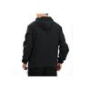 Jordan Jumpman Windbreaker With Full Zip Front And Hood Men Outerwear Black CN3824-010