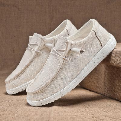 Scarpe casual da uomo, traspiranti, leggere, slip-on, semplici, comode, tinta unita, con suola morbida, mocassini in vendita.
